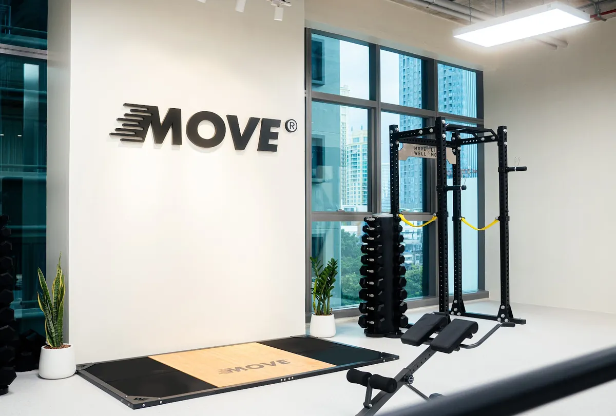 The MOVE Private Fitness studio at Asok