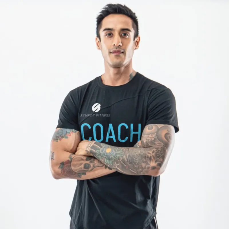 Rishi Haria, coach at Synrgy Fitness